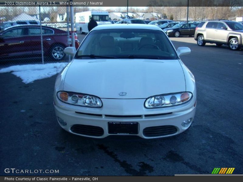 White Diamond / Neutral 2001 Oldsmobile Aurora 3.5