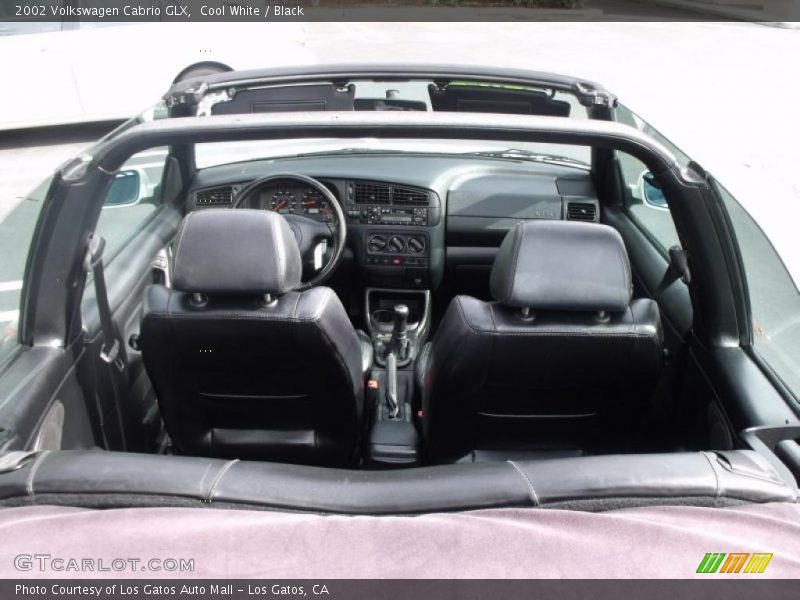 Cool White / Black 2002 Volkswagen Cabrio GLX