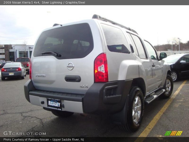 Silver Lightning / Graphite/Steel 2009 Nissan Xterra S 4x4