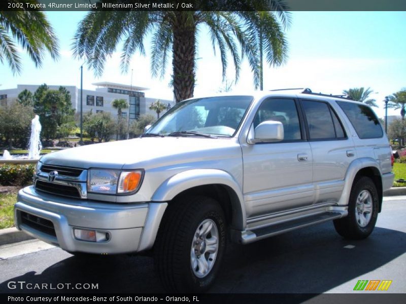 Millennium Silver Metallic / Oak 2002 Toyota 4Runner Limited