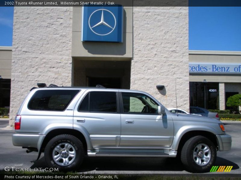 Millennium Silver Metallic / Oak 2002 Toyota 4Runner Limited