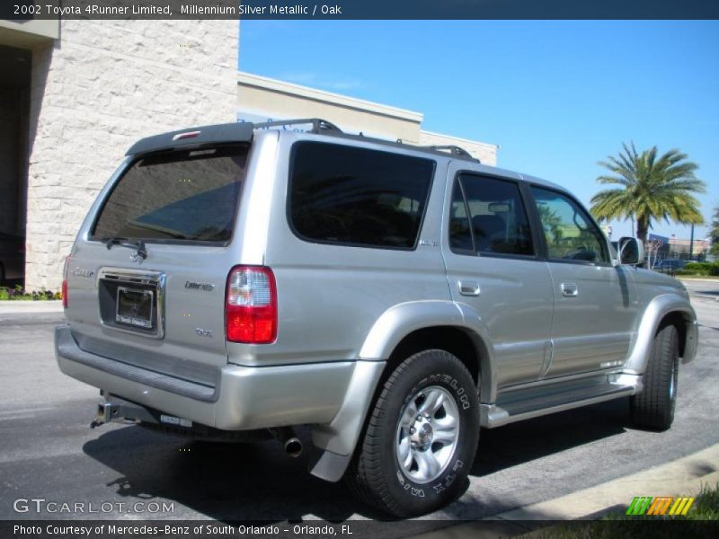 Millennium Silver Metallic / Oak 2002 Toyota 4Runner Limited