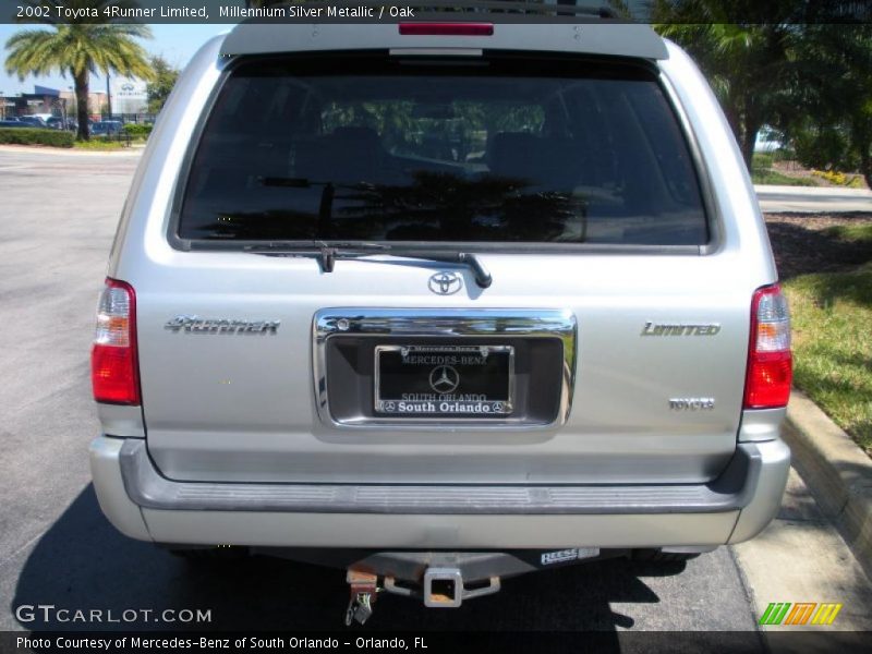 Millennium Silver Metallic / Oak 2002 Toyota 4Runner Limited