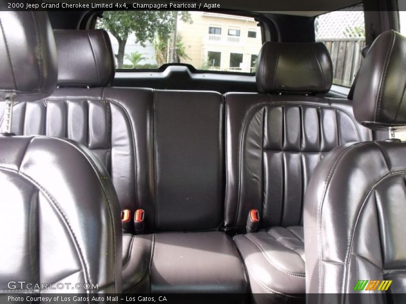 Champagne Pearlcoat / Agate 2000 Jeep Grand Cherokee Limited 4x4