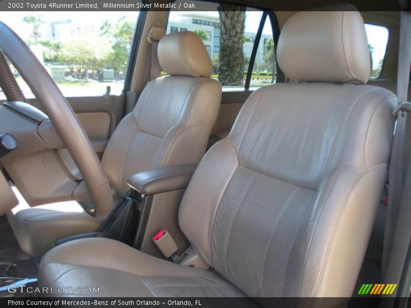 Millennium Silver Metallic / Oak 2002 Toyota 4Runner Limited