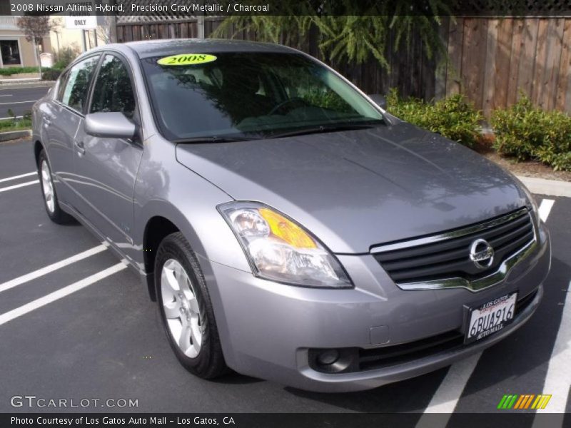 Precision Gray Metallic / Charcoal 2008 Nissan Altima Hybrid
