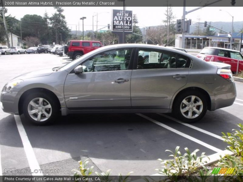 Precision Gray Metallic / Charcoal 2008 Nissan Altima Hybrid