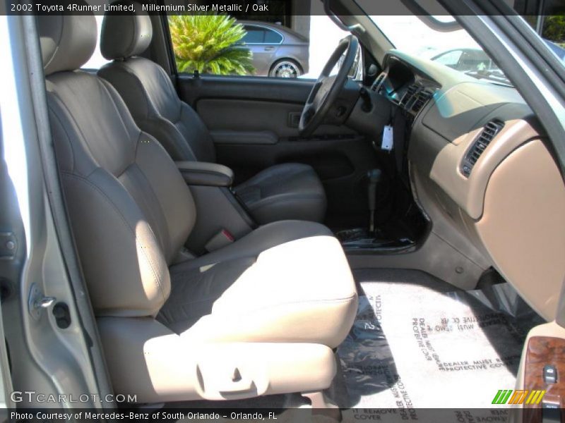 Millennium Silver Metallic / Oak 2002 Toyota 4Runner Limited