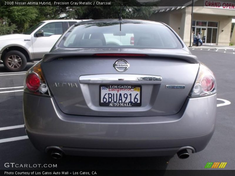 Precision Gray Metallic / Charcoal 2008 Nissan Altima Hybrid