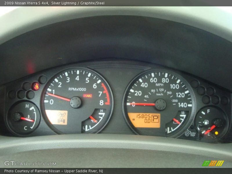 Silver Lightning / Graphite/Steel 2009 Nissan Xterra S 4x4