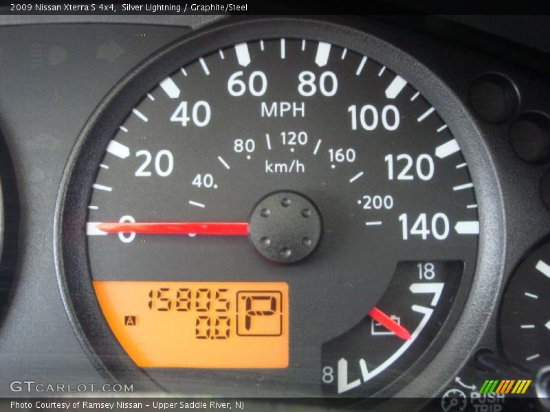 Silver Lightning / Graphite/Steel 2009 Nissan Xterra S 4x4