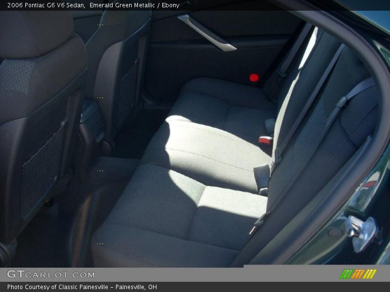 Emerald Green Metallic / Ebony 2006 Pontiac G6 V6 Sedan