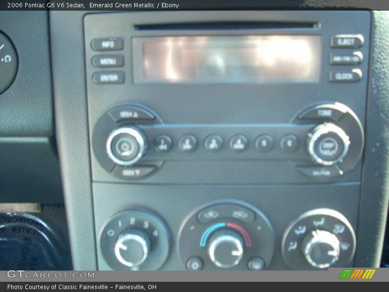 Emerald Green Metallic / Ebony 2006 Pontiac G6 V6 Sedan