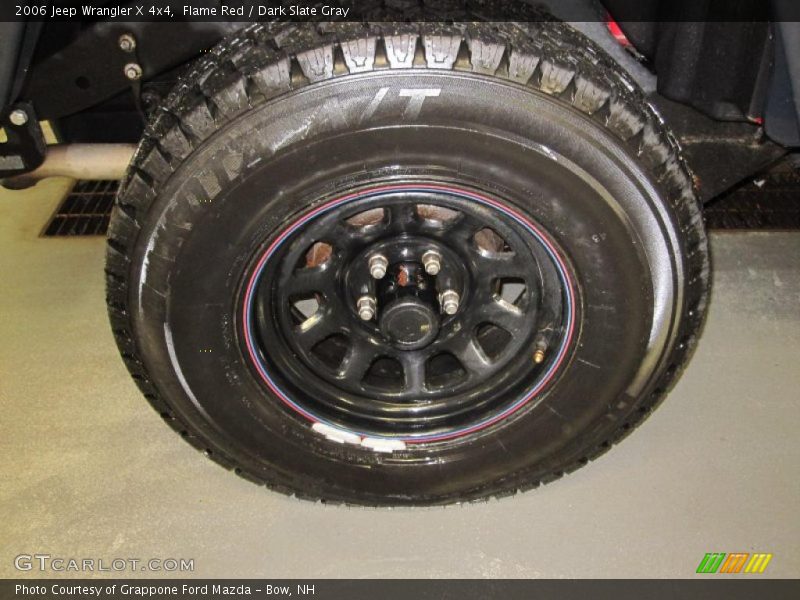 Flame Red / Dark Slate Gray 2006 Jeep Wrangler X 4x4