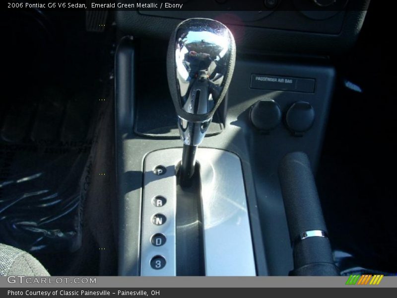 Emerald Green Metallic / Ebony 2006 Pontiac G6 V6 Sedan