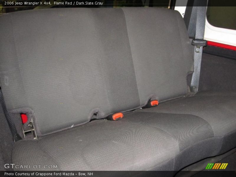 Flame Red / Dark Slate Gray 2006 Jeep Wrangler X 4x4