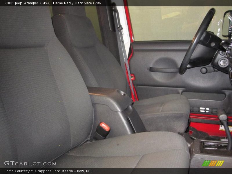 Flame Red / Dark Slate Gray 2006 Jeep Wrangler X 4x4