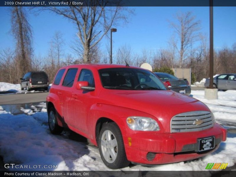 Victory Red / Ebony 2009 Chevrolet HHR LT