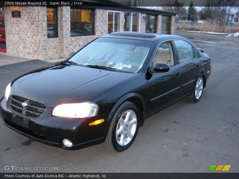 Super Black / Frost 2000 Nissan Maxima SE