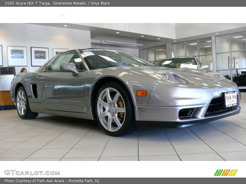 Silverstone Metallic / Onyx Black 2005 Acura NSX T Targa