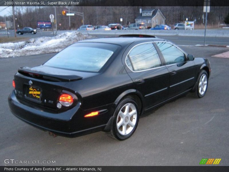Super Black / Frost 2000 Nissan Maxima SE