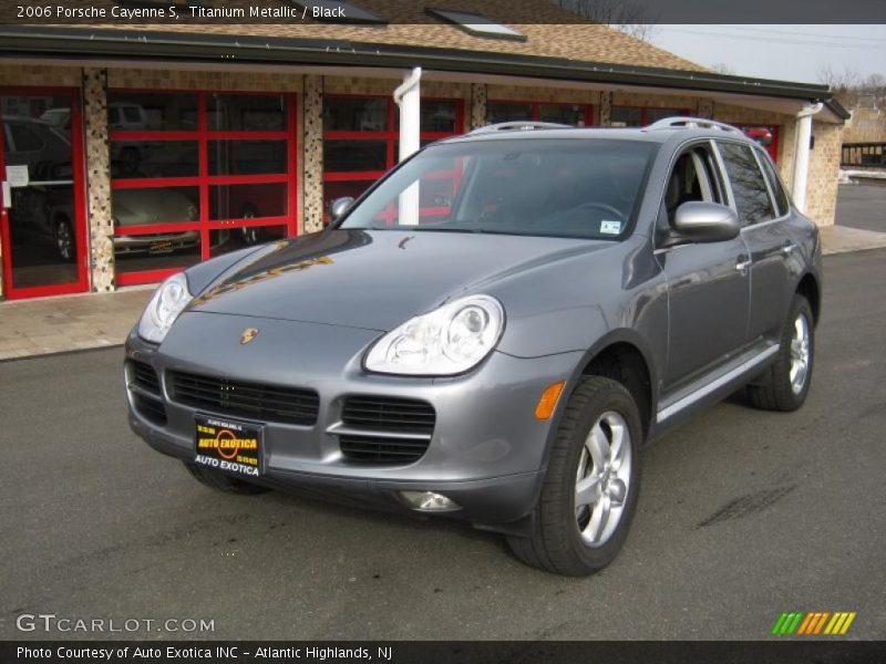 Titanium Metallic / Black 2006 Porsche Cayenne S