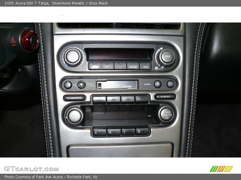 Controls of 2005 NSX T Targa