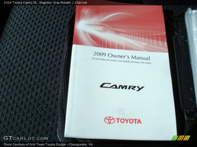 Magnetic Gray Metallic / Charcoal 2009 Toyota Camry SE