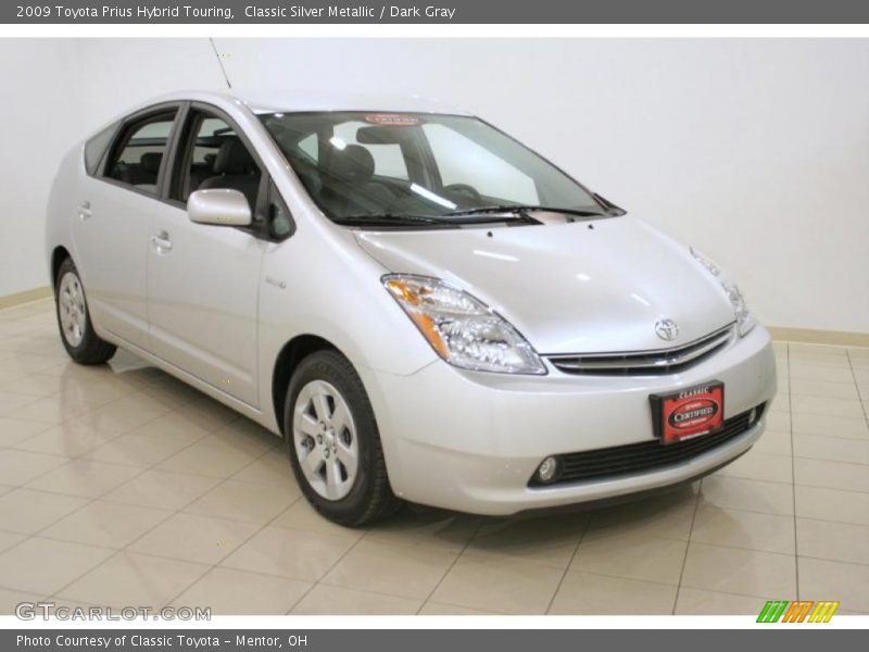 Classic Silver Metallic / Dark Gray 2009 Toyota Prius Hybrid Touring