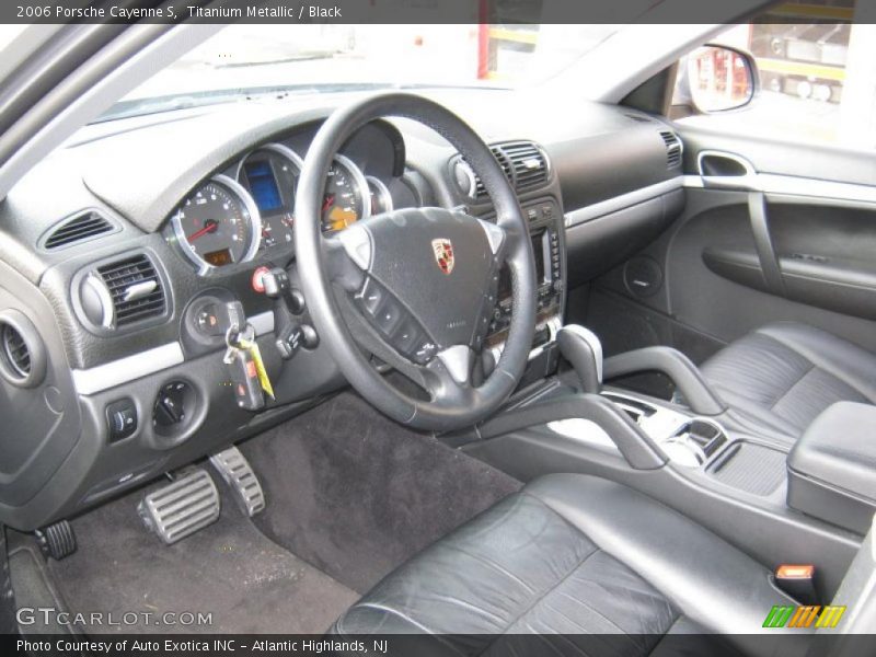Titanium Metallic / Black 2006 Porsche Cayenne S