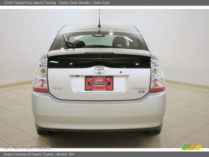 Classic Silver Metallic / Dark Gray 2009 Toyota Prius Hybrid Touring