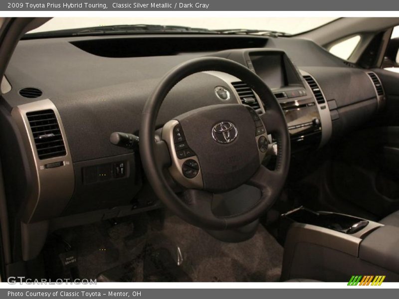 Classic Silver Metallic / Dark Gray 2009 Toyota Prius Hybrid Touring