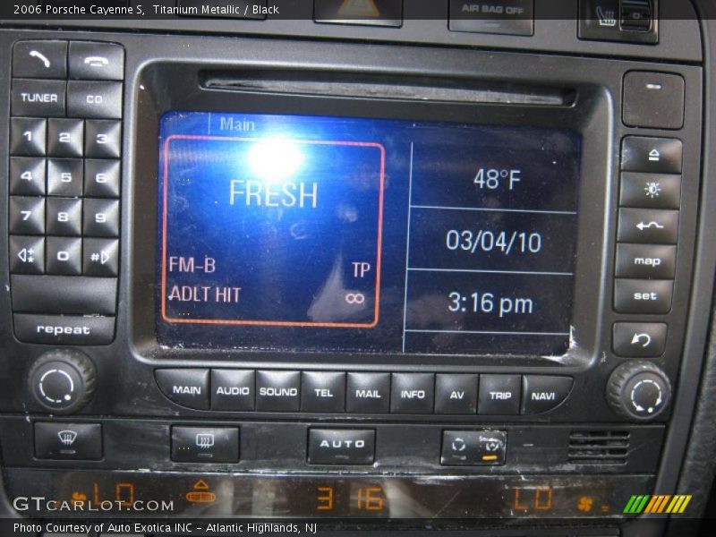 Titanium Metallic / Black 2006 Porsche Cayenne S