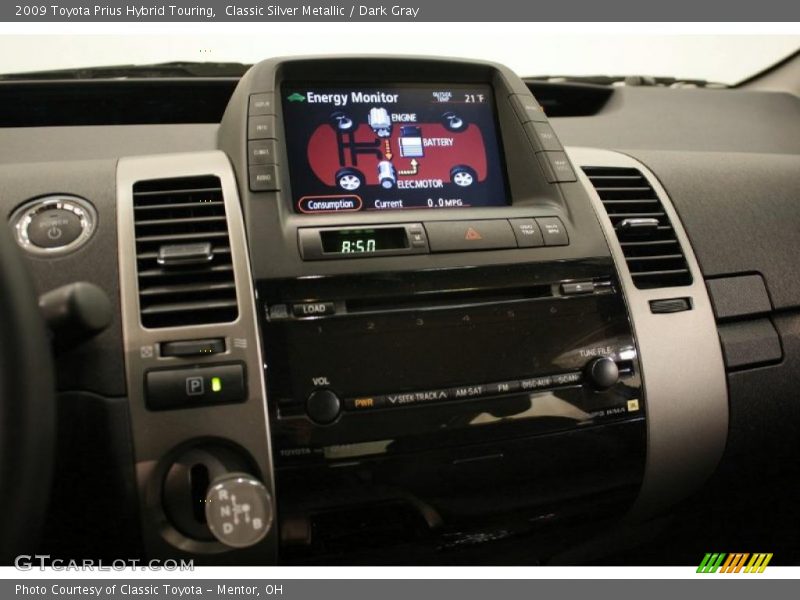 Classic Silver Metallic / Dark Gray 2009 Toyota Prius Hybrid Touring