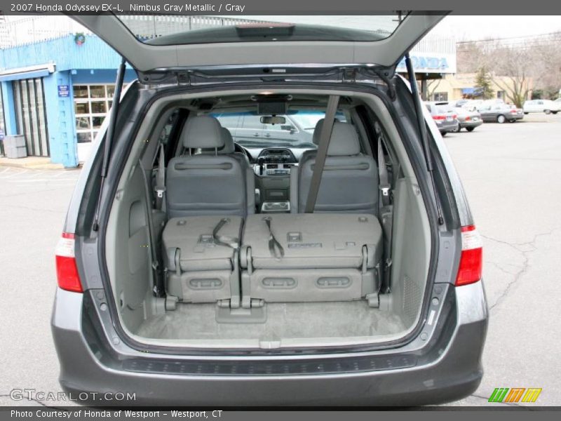 Nimbus Gray Metallic / Gray 2007 Honda Odyssey EX-L