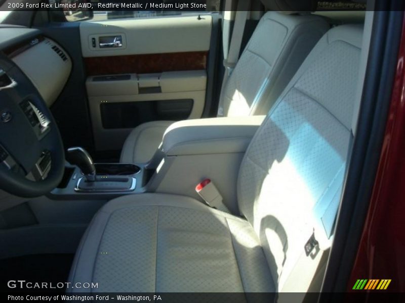Redfire Metallic / Medium Light Stone 2009 Ford Flex Limited AWD