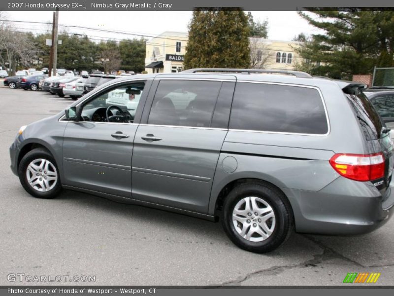 Nimbus Gray Metallic / Gray 2007 Honda Odyssey EX-L