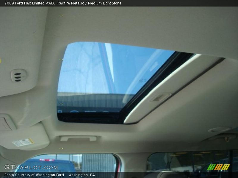 Redfire Metallic / Medium Light Stone 2009 Ford Flex Limited AWD