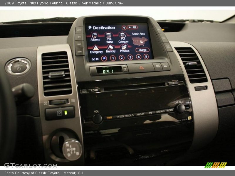 Classic Silver Metallic / Dark Gray 2009 Toyota Prius Hybrid Touring