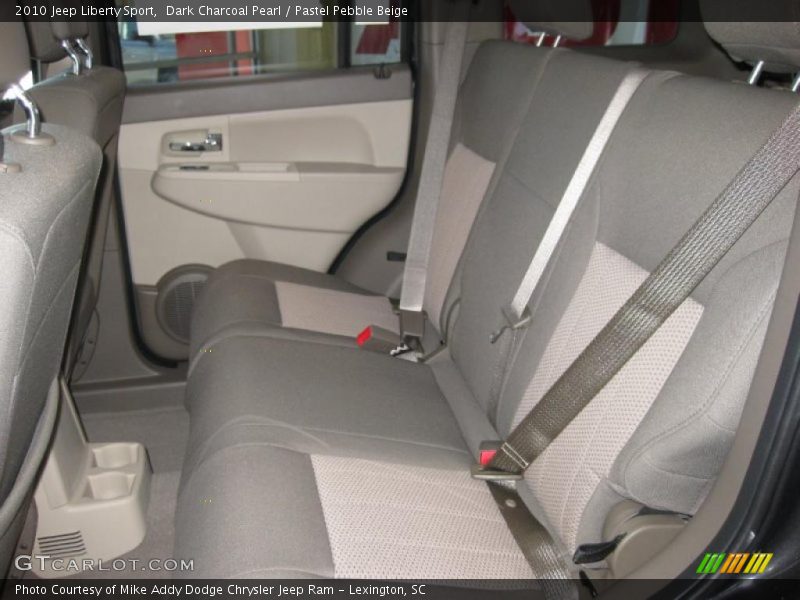 Dark Charcoal Pearl / Pastel Pebble Beige 2010 Jeep Liberty Sport