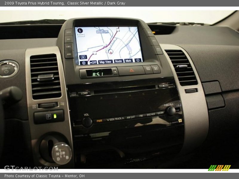 Classic Silver Metallic / Dark Gray 2009 Toyota Prius Hybrid Touring