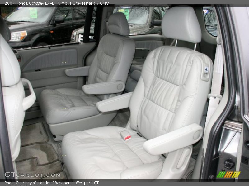 Nimbus Gray Metallic / Gray 2007 Honda Odyssey EX-L