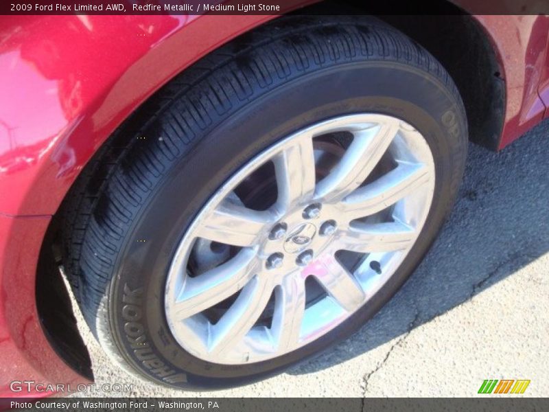 Redfire Metallic / Medium Light Stone 2009 Ford Flex Limited AWD