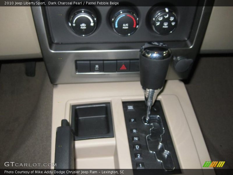 Dark Charcoal Pearl / Pastel Pebble Beige 2010 Jeep Liberty Sport