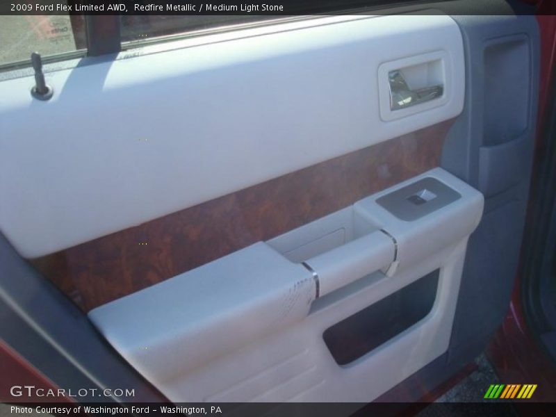 Redfire Metallic / Medium Light Stone 2009 Ford Flex Limited AWD
