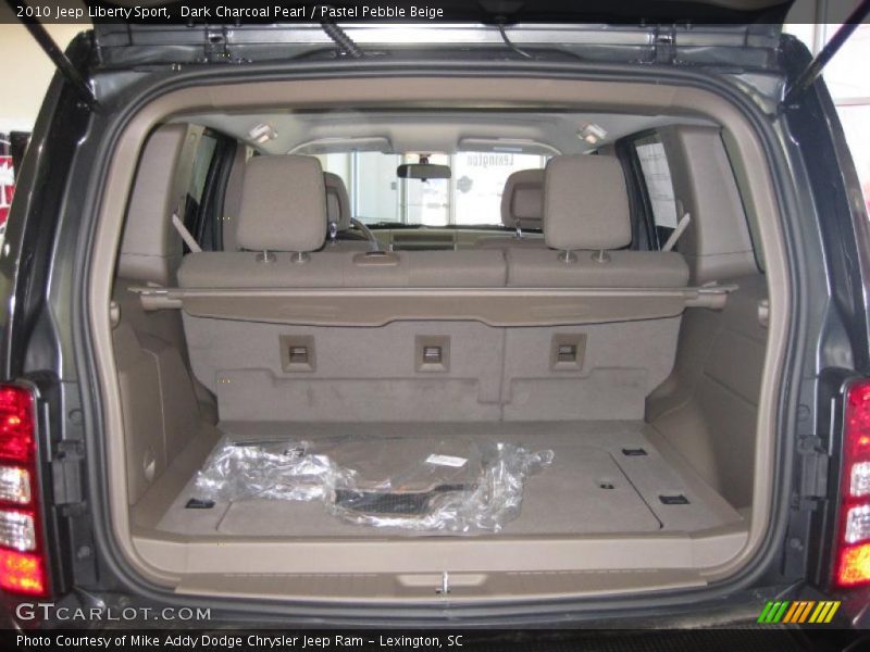 Dark Charcoal Pearl / Pastel Pebble Beige 2010 Jeep Liberty Sport