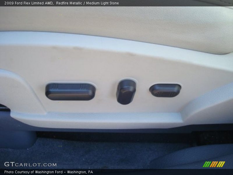 Redfire Metallic / Medium Light Stone 2009 Ford Flex Limited AWD