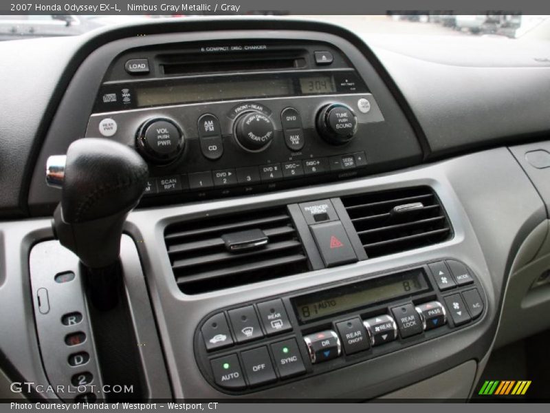 Nimbus Gray Metallic / Gray 2007 Honda Odyssey EX-L