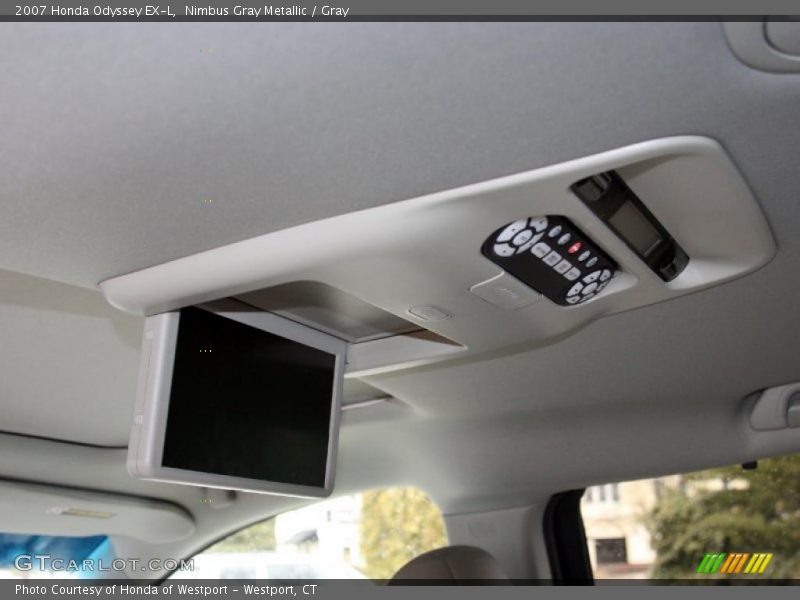 Nimbus Gray Metallic / Gray 2007 Honda Odyssey EX-L