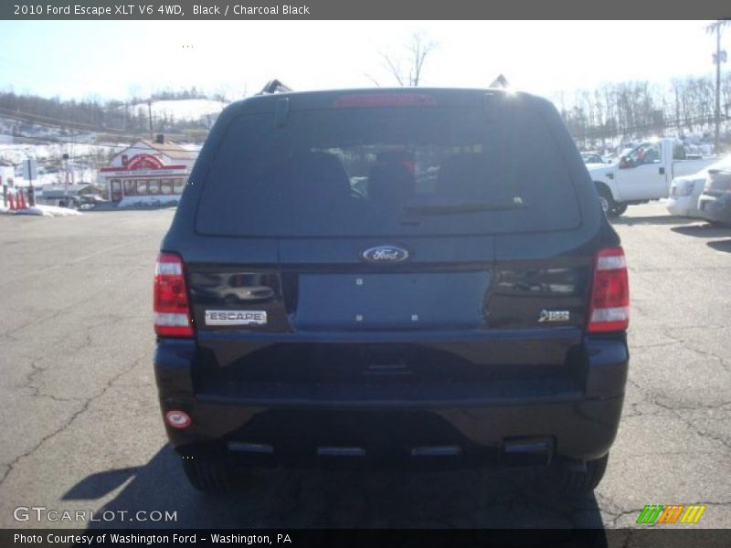 Black / Charcoal Black 2010 Ford Escape XLT V6 4WD